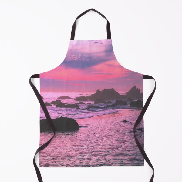 Item preview, Rocky Beach Pink Sunset, Pink Paradise designed and sold by WanderTravels.