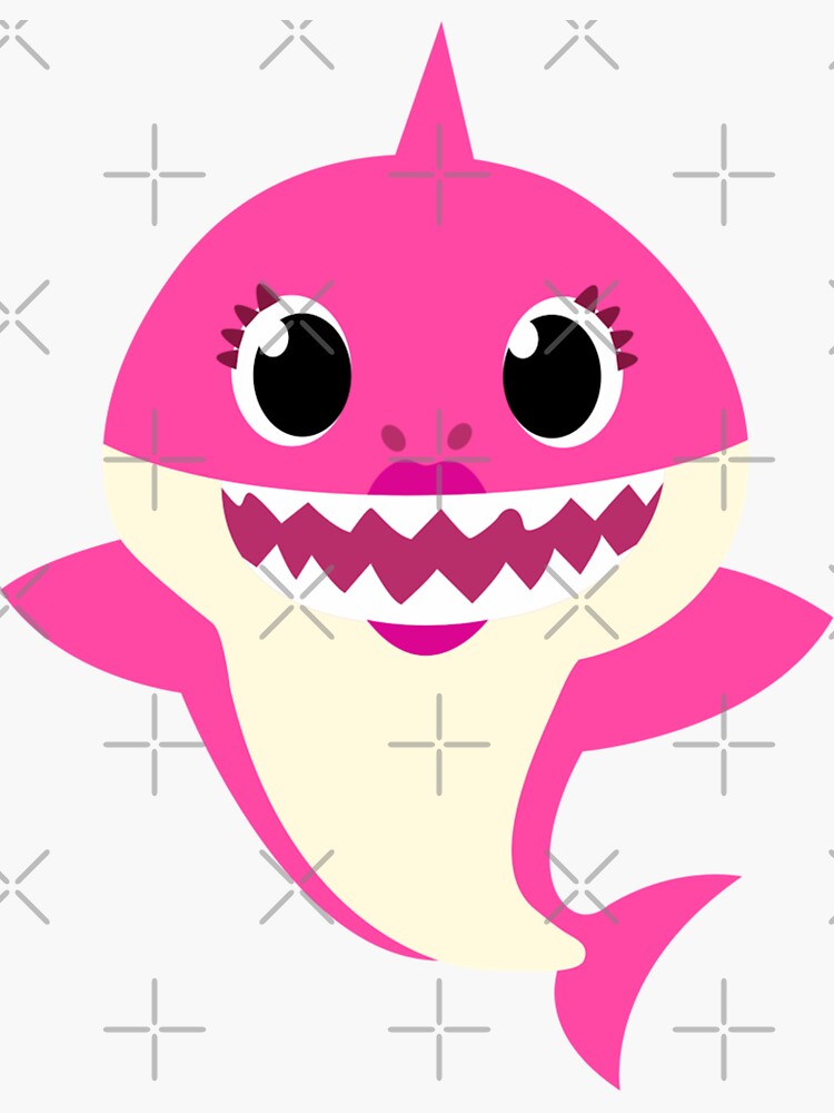 baby shark Sticker for Sale by AnnaAndVibes