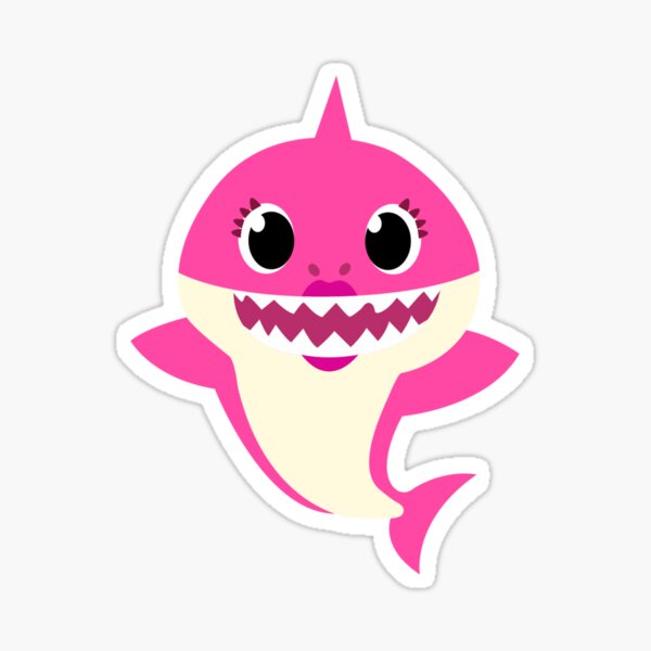 baby shark Sticker for Sale by AnnaAndVibes