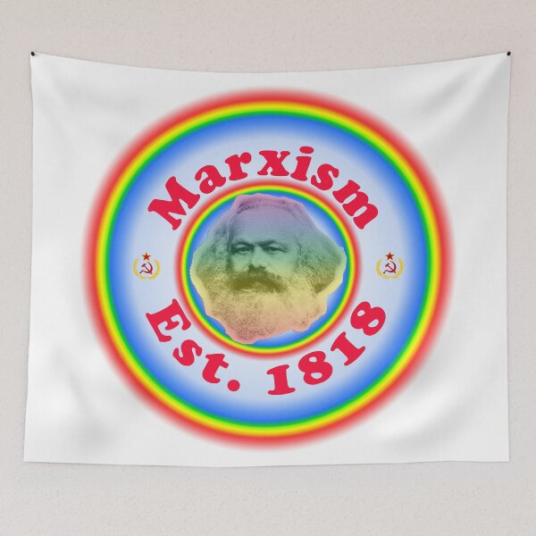 Item preview, Marxism Rainbow Design designed and sold by Manimal-Merch.