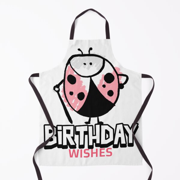 Item preview, HAPPY BIRTHDAY WISHES LOVELY LADYBUG designed and sold by CoopClothing.