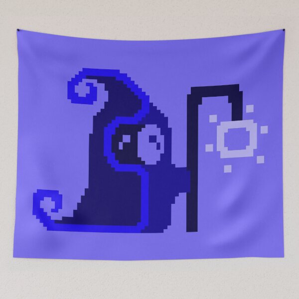 Item preview, Tiny Blue Pixel Wizard designed and sold by rin3d .