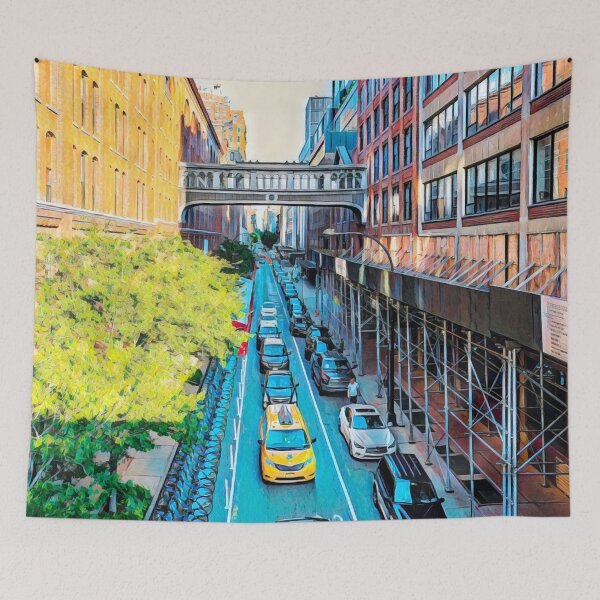 Item preview, The High Line, NYC designed and sold by Sofia-Draws.