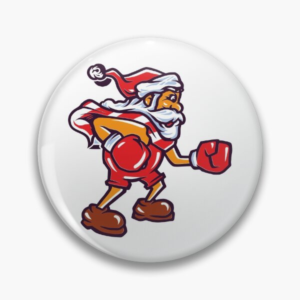 Item preview, Christmas Kickboxing Santa Claus Merry Kick-mas designed and sold by Pexilus.