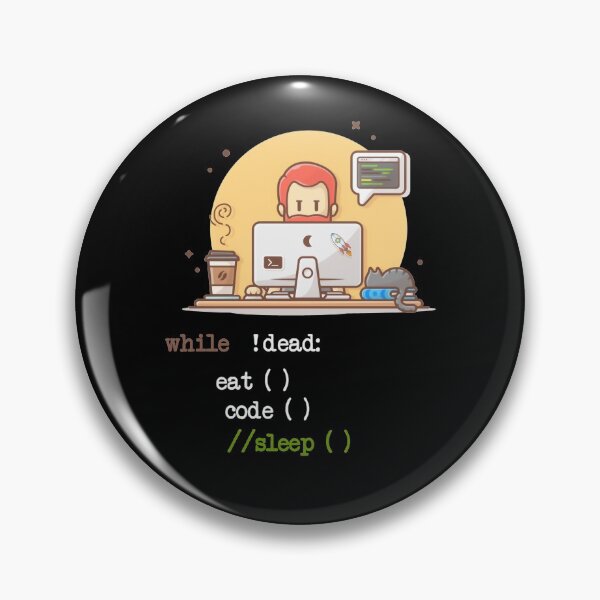 Item preview, Funny Works Coffee Cat IT Program Code Programmer Coder Computer Science designed and sold by UTVankdesign.