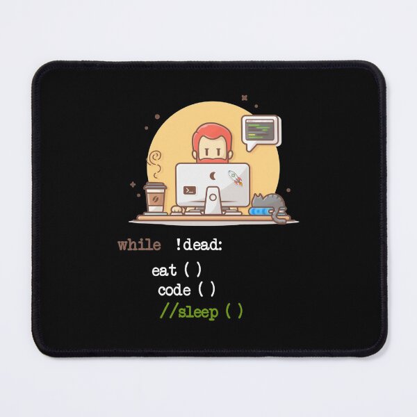 Item preview, Funny Works Coffee Cat IT Program Code Programmer Coder Computer Science designed and sold by UTVankdesign.
