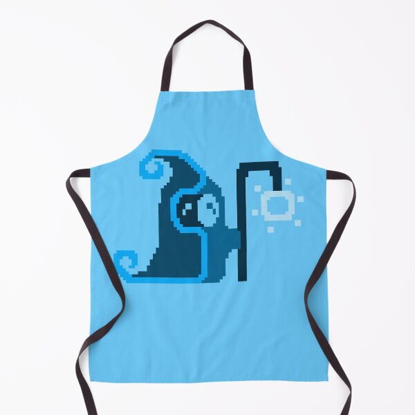 Item preview, Tiny Light Blue Pixel Wizard designed and sold by rin3d .