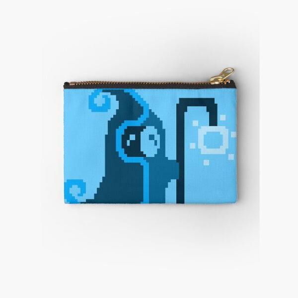 Item preview, Tiny Light Blue Pixel Wizard designed and sold by rin3d .