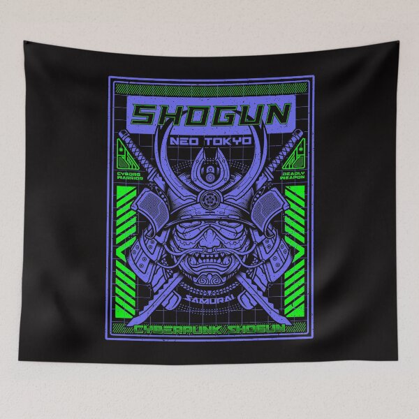 Item preview, cyberpunk samurai shogun designed and sold by redwane.