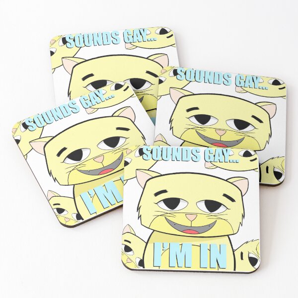 Item preview, Gay Cat - “Sounds Gay… I’m In” designed and sold by consiminochris.