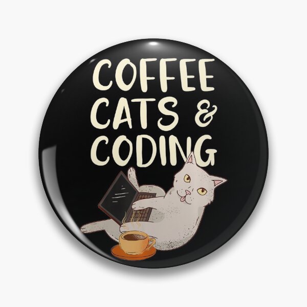 Item preview, Funny Works Coffee, Cats, and Coding Funny Programmer designed and sold by UTVankdesign.