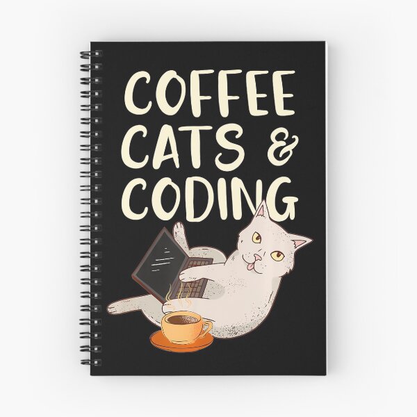 Item preview, Funny Works Coffee, Cats, and Coding Funny Programmer designed and sold by UTVankdesign.