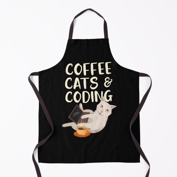Item preview, Funny Works Coffee, Cats, and Coding Funny Programmer designed and sold by UTVankdesign.
