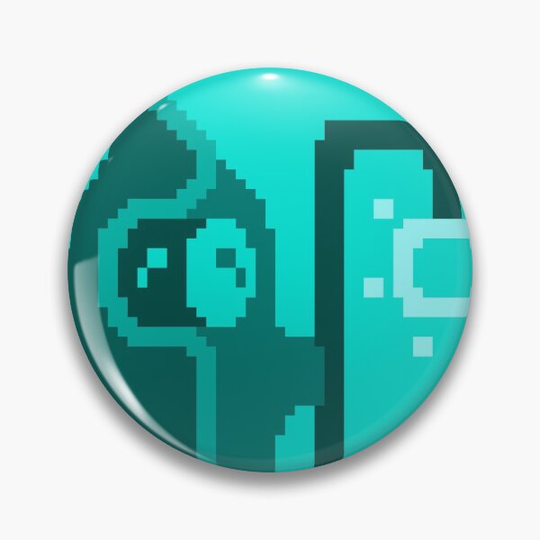 Item preview, Tiny Teal Pixel Wizard designed and sold by rin3d .