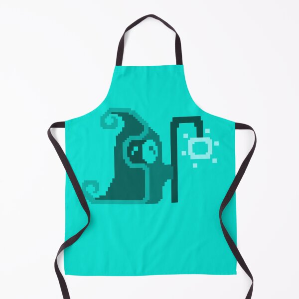Item preview, Tiny Teal Pixel Wizard designed and sold by rin3d .