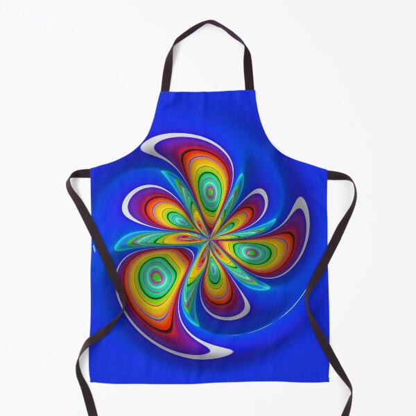 Artikelvorschau, Einzigartige Fractal Flower Orb in lustigen Farben entworfen und verkauft von Elisabeth Lucas.