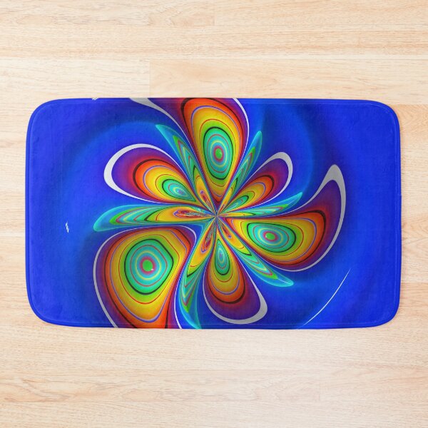 Item preview, Unique Fractal Flower Orb in Fun Colors designed and sold by Elisabeth Lucas.