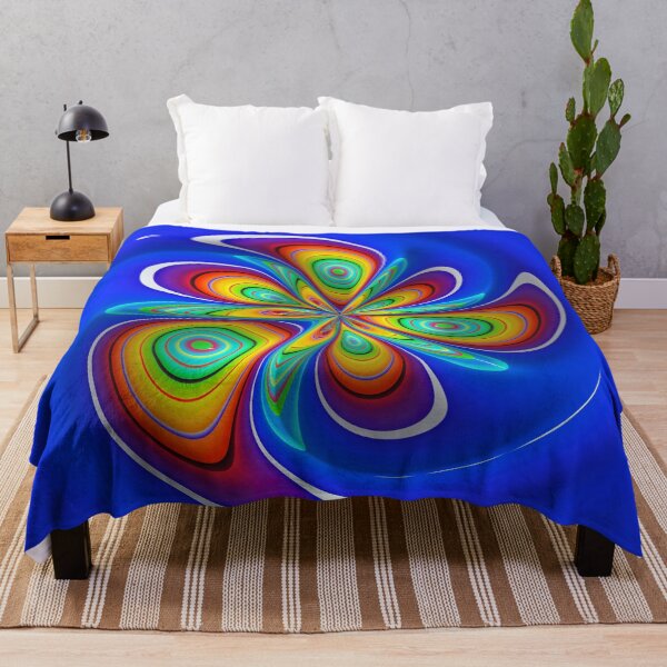 Item preview, Unique Fractal Flower Orb in Fun Colors designed and sold by Elisabeth Lucas.