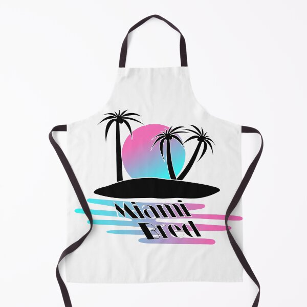 Item preview, Miami Bred (retro tropical island beach sunset) designed and sold by Yrwil.