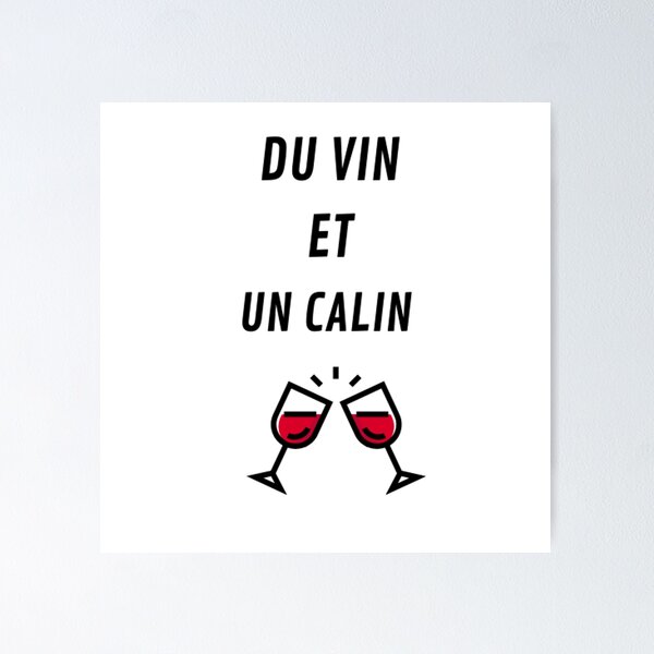 Aperçu de l'œuvre DU VIN ET UN CALIN créée et vendue par Soulpaintix.
