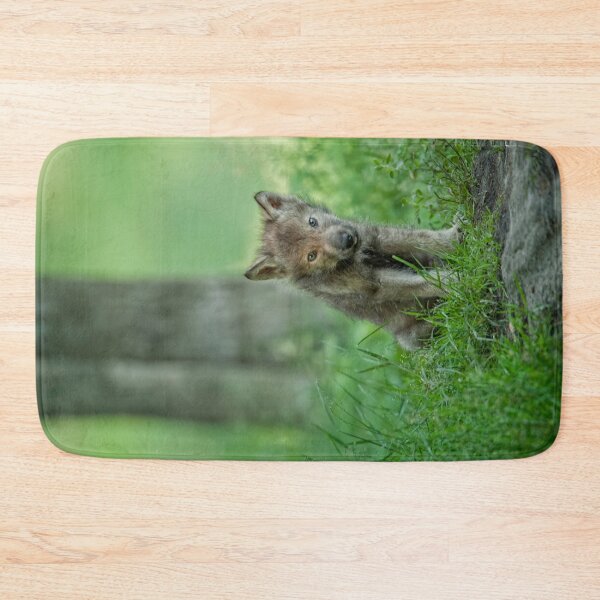 Item preview, Timber Wolf Pup designed and sold by WolvesOnly.