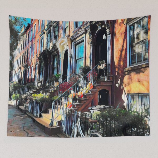 Item preview, Brooklyn Heights, New York designed and sold by Sofia-Draws.