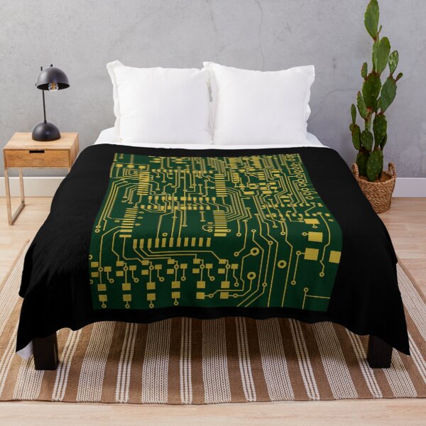 Item preview, Funny Works Computer Circuit Board - Electronics Tech designed and sold by UTVankdesign.