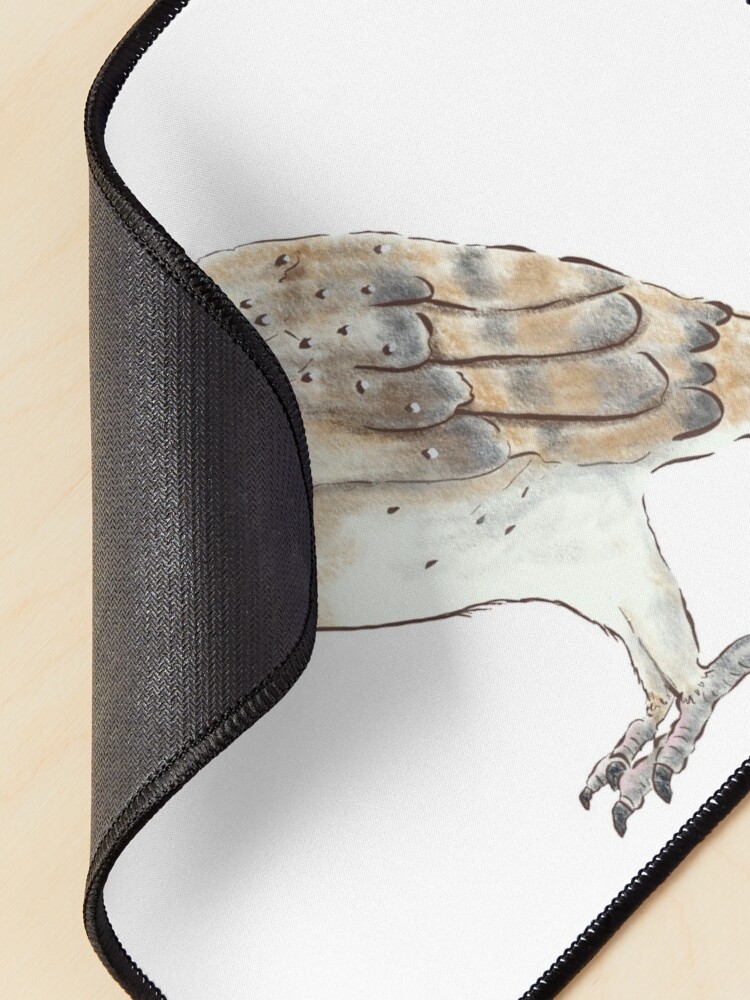 Alternate view of Barn Owl _ bird lovers collection_neutral palette Mouse Pad