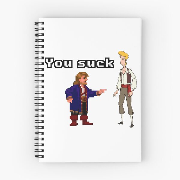 Item preview, Guybrush you suck designed and sold by DomingGo.