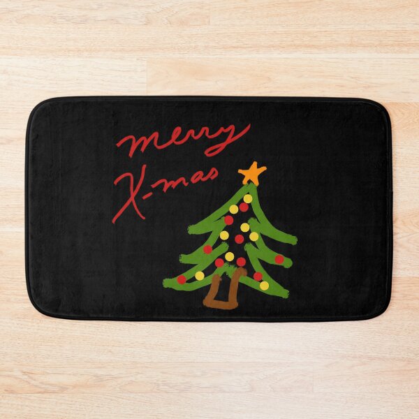 Item preview, Merry x-mas, merry christmas with christmas tree designed and sold by Meo Design.