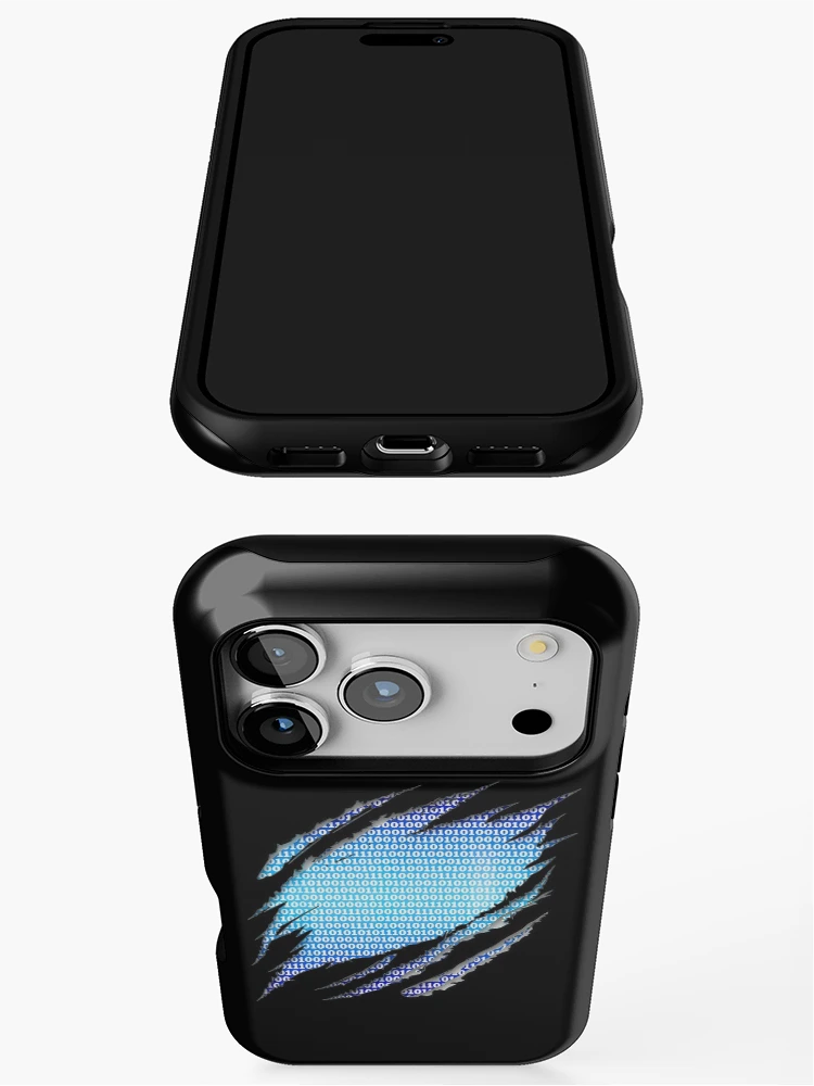 Thumbnail 3 of 4, iPhone Case, Funny Works Computer Engineer Coding tshirt Software Coder designed and sold by UTVankdesign.