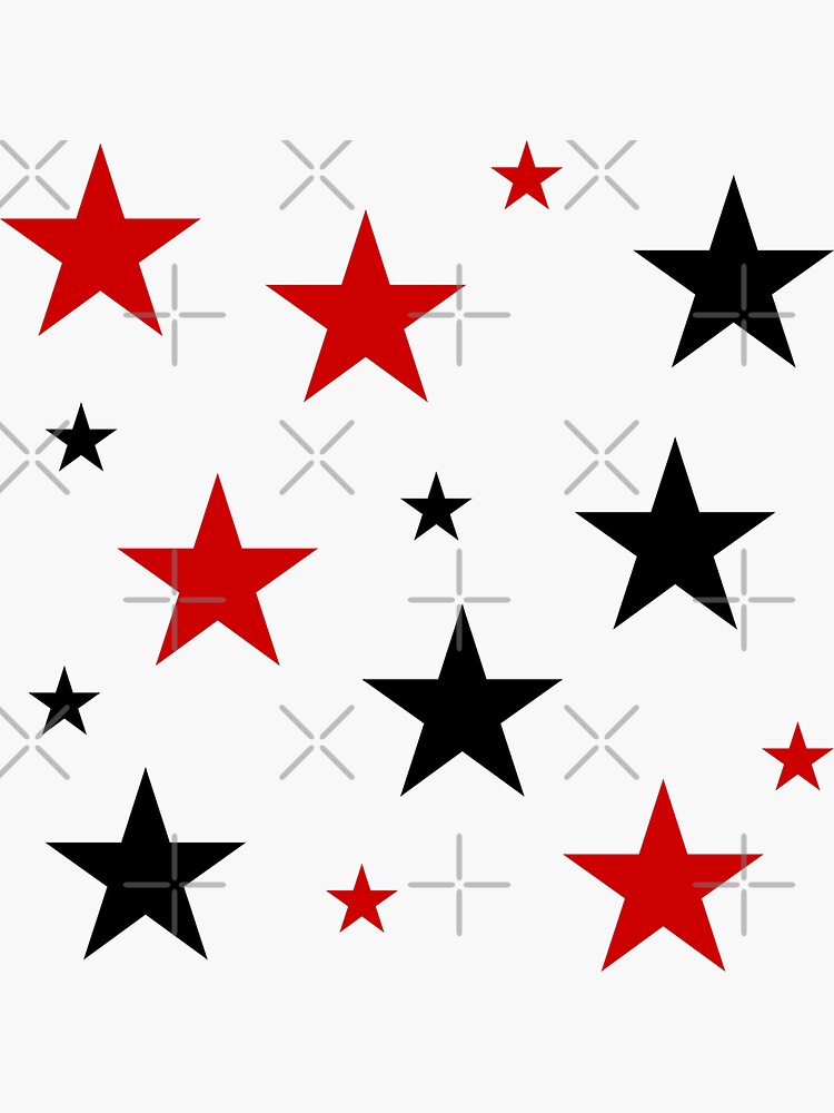 estrellas rojas