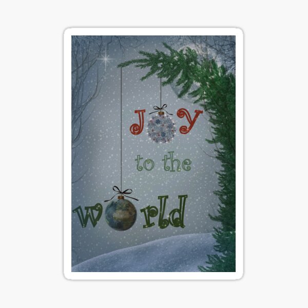 Item preview, Joy To The World designed and sold by MarieG.