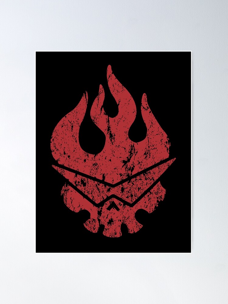 Tengen Toppa Gurren Lagann - Team Dai-Guren logo Poster for Sale by  RayquazaIsDank