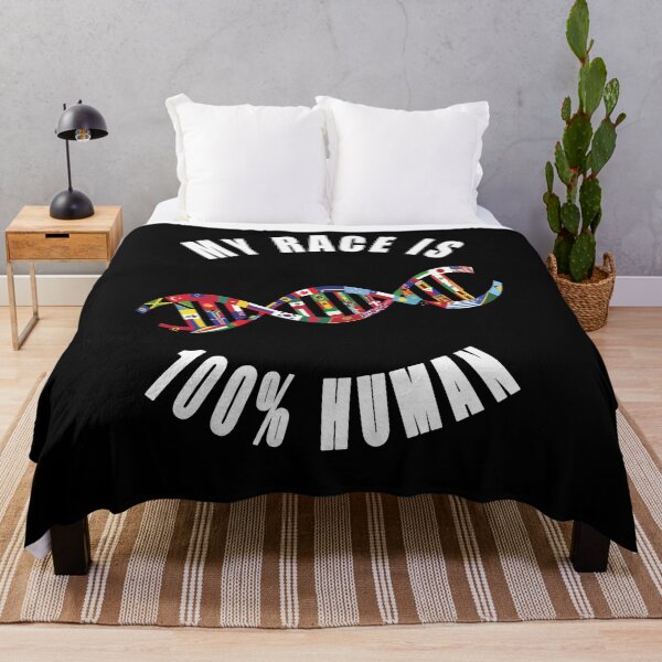 Item preview, My Race Is 100% Human Design designed and sold by TeesForTheWorld.