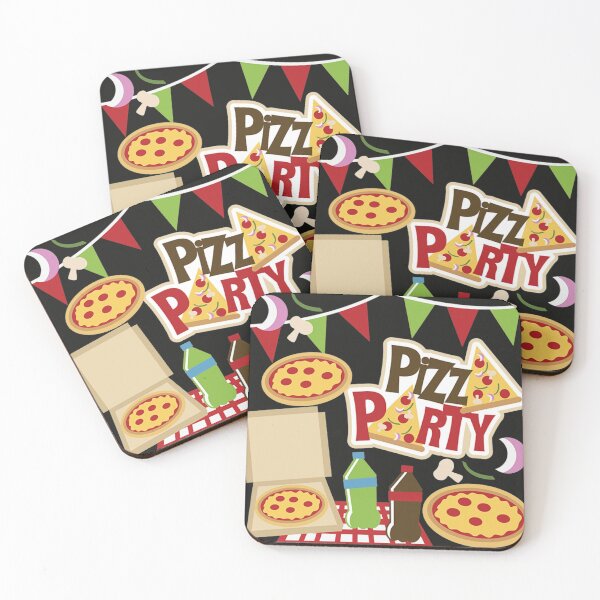 Item preview, Funny t-shirts PIZZA PARTY designed and sold by crazybaks.