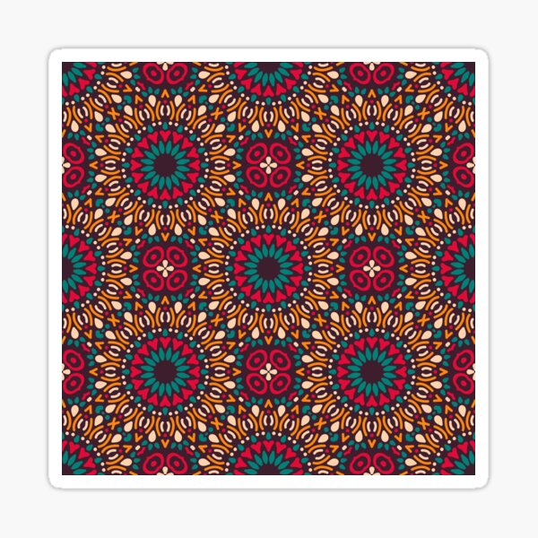 Item preview, Colourful & Bright Mandala Stockingfiller & Gift for Him designed and sold by Mint Tayari.