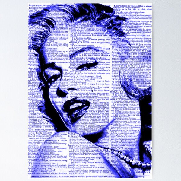 Item preview, MM IN BLUE PRINT designed and sold by kamikrison.