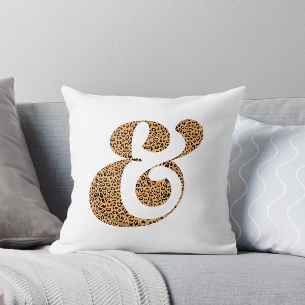 Item preview, Haute Leopard Bold Ampersand With Classic Leopard Print designed and sold by HauteLeopard.