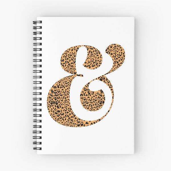 Item preview, Haute Leopard Bold Ampersand With Classic Leopard Print designed and sold by HauteLeopard.