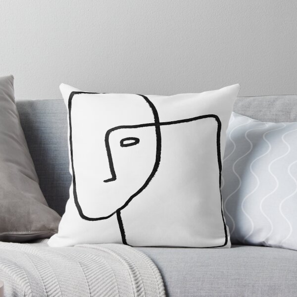 Item preview, Abstract Line Face designed and sold by Tinteria.