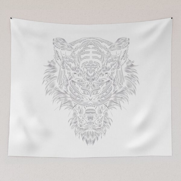 Item preview, Silver Tiger Head designed and sold by hockeng.