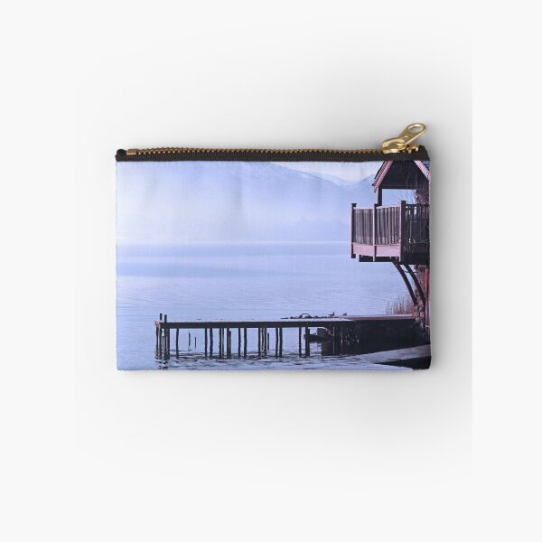 Item preview, Ullswater Boathouse in Snow designed and sold by Liz Lane.