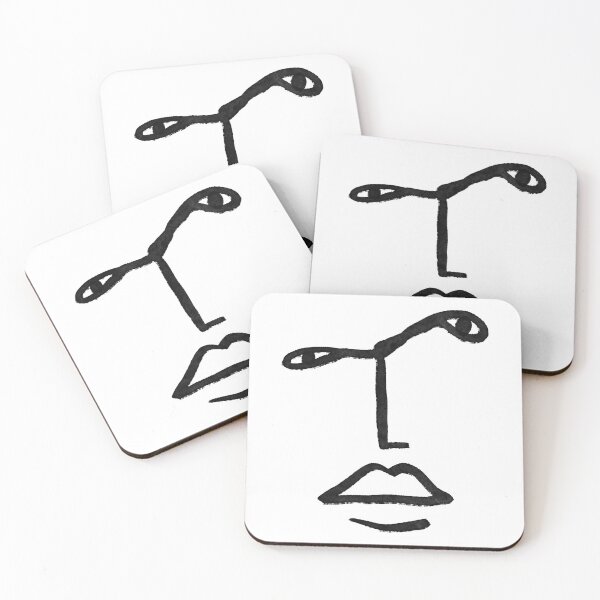 Item preview, Abstract Faces designed and sold by Tinteria.