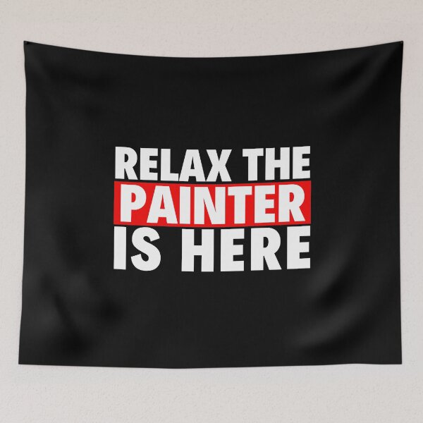 Item preview, relax the painter is here designed and sold by T-shirtgallery.
