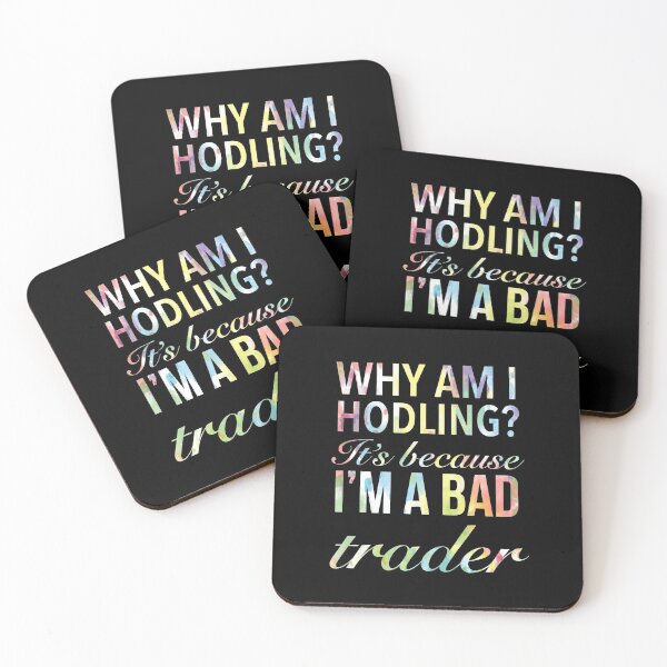 Item preview, WHY AM I HODLING? It’s because I’m a bad trader - Only Hodl Bitcoin designed and sold by Delandor.
