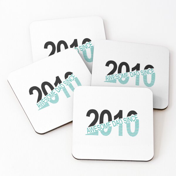 Item preview, Awesome dad since 2010 designed and sold by FashionHeritage.