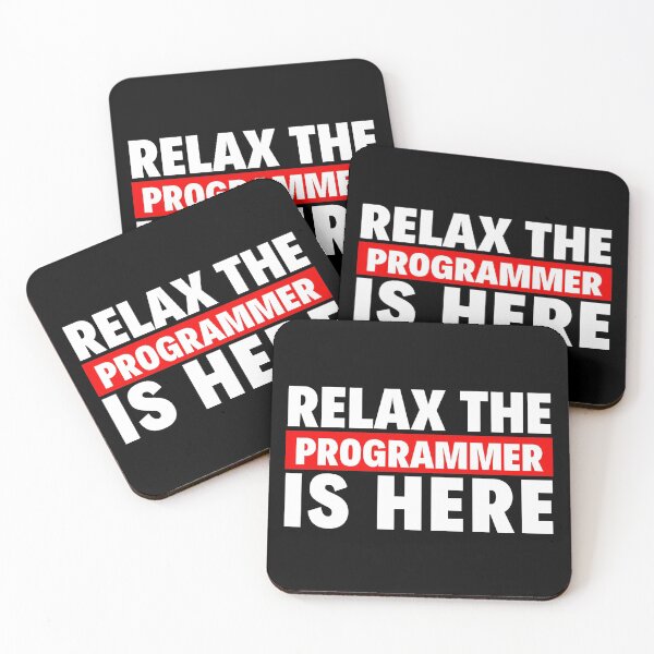 Item preview, relax the programmer is here designed and sold by T-shirtgallery.