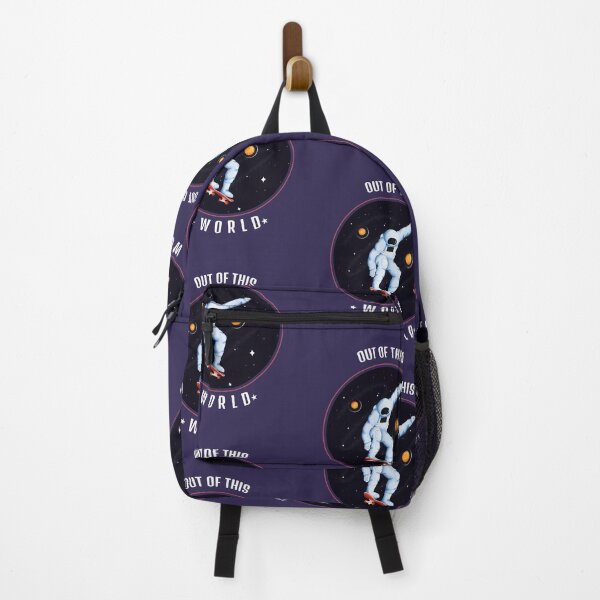 Item preview, Out of this World Skateboarding Astronaut Hipster Space Pun Jokes designed and sold by Meek-Anime.