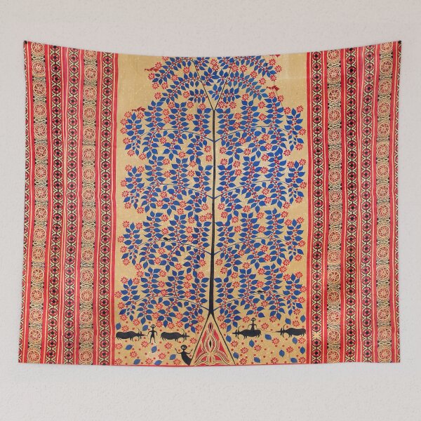 Artikelvorschau, Böhmisches Vintage Textilmuster, Baum des Lebens entworfen und verkauft von patternme.